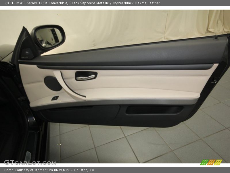 Black Sapphire Metallic / Oyster/Black Dakota Leather 2011 BMW 3 Series 335is Convertible