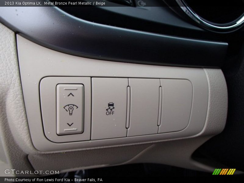 Metal Bronze Pearl Metallic / Beige 2013 Kia Optima LX