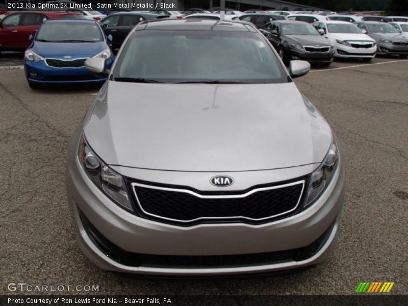 Satin Metal Metallic / Black 2013 Kia Optima SX Limited