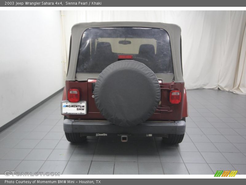 Sienna Pearl / Khaki 2003 Jeep Wrangler Sahara 4x4