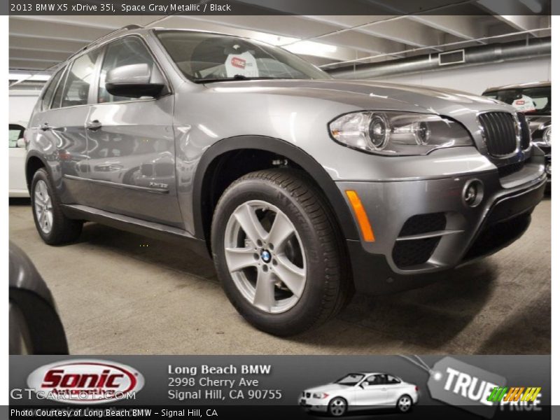 Space Gray Metallic / Black 2013 BMW X5 xDrive 35i