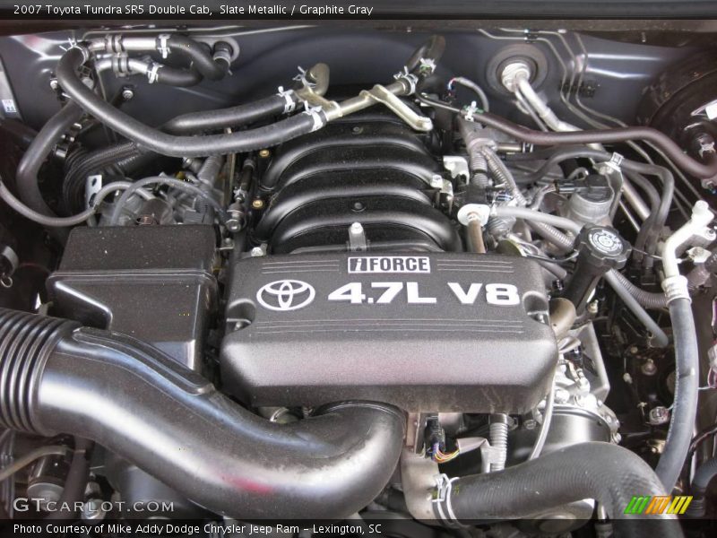 Slate Metallic / Graphite Gray 2007 Toyota Tundra SR5 Double Cab