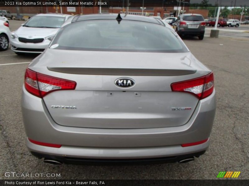Satin Metal Metallic / Black 2013 Kia Optima SX Limited