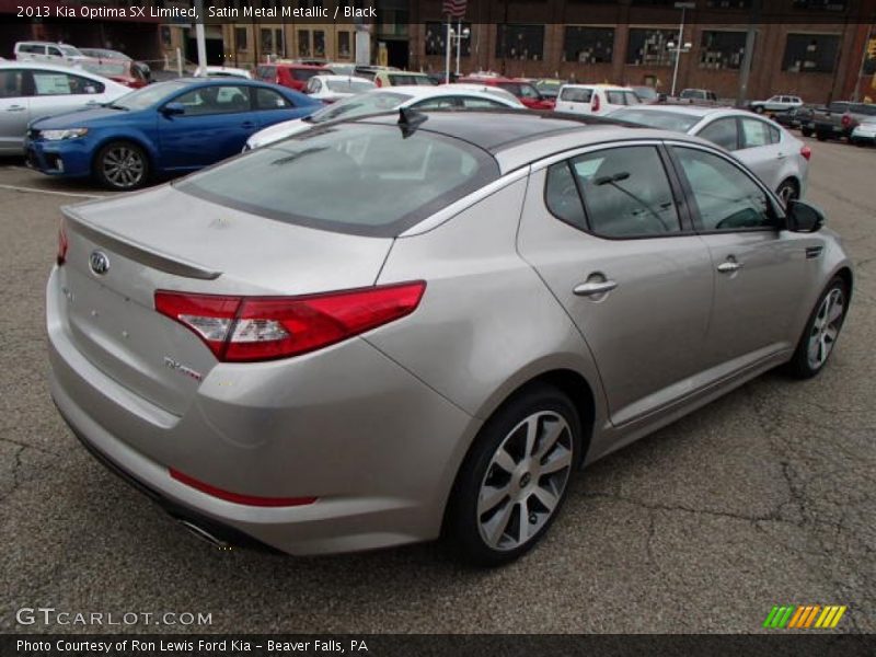 Satin Metal Metallic / Black 2013 Kia Optima SX Limited