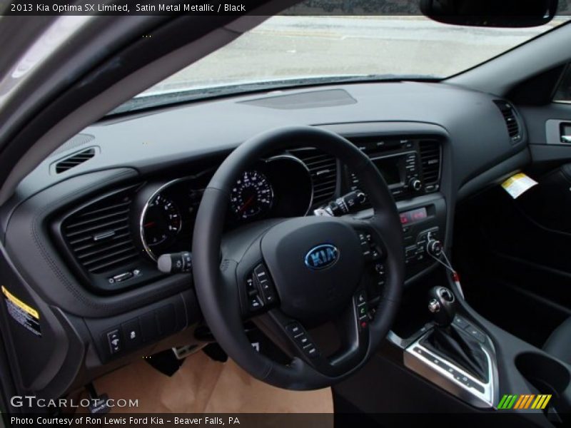 Satin Metal Metallic / Black 2013 Kia Optima SX Limited