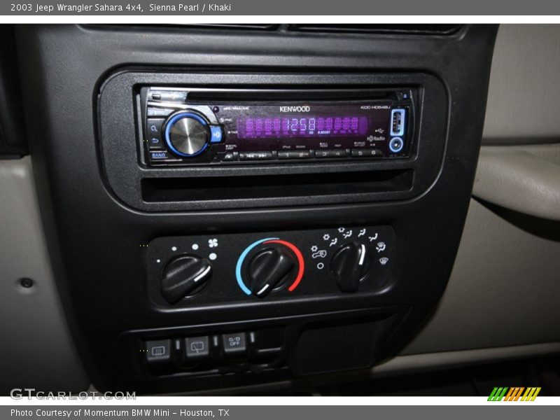 Sienna Pearl / Khaki 2003 Jeep Wrangler Sahara 4x4