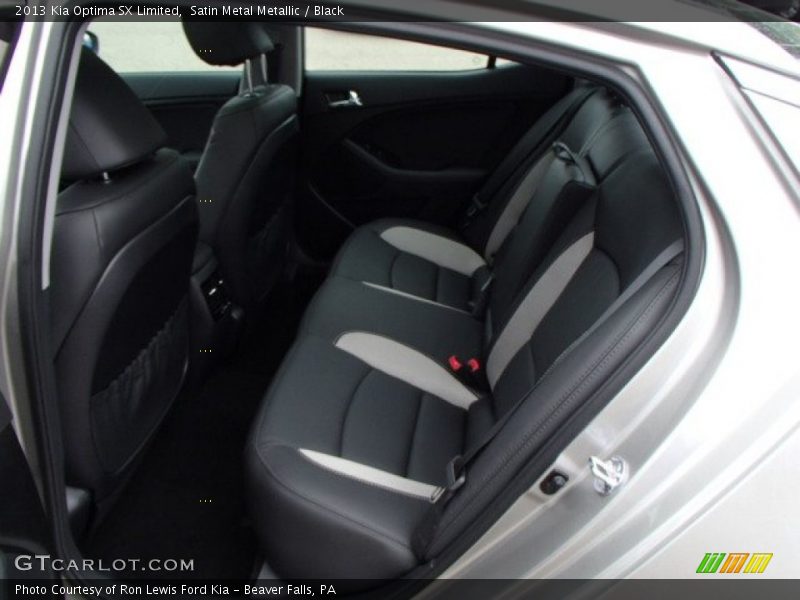 Satin Metal Metallic / Black 2013 Kia Optima SX Limited
