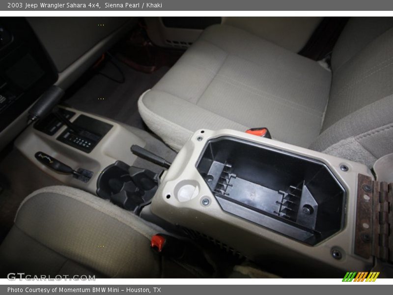 Sienna Pearl / Khaki 2003 Jeep Wrangler Sahara 4x4