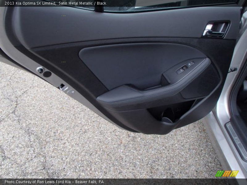 Satin Metal Metallic / Black 2013 Kia Optima SX Limited