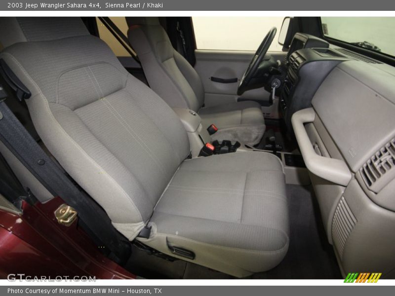 Sienna Pearl / Khaki 2003 Jeep Wrangler Sahara 4x4