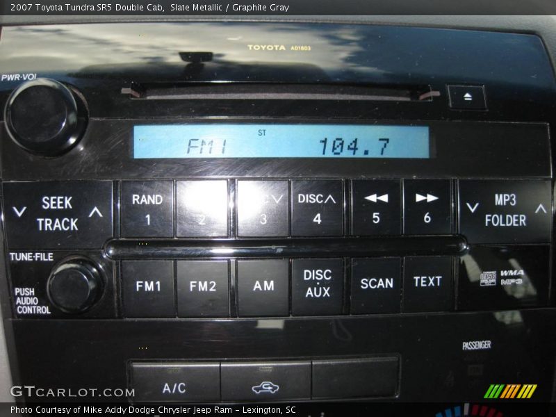 Slate Metallic / Graphite Gray 2007 Toyota Tundra SR5 Double Cab