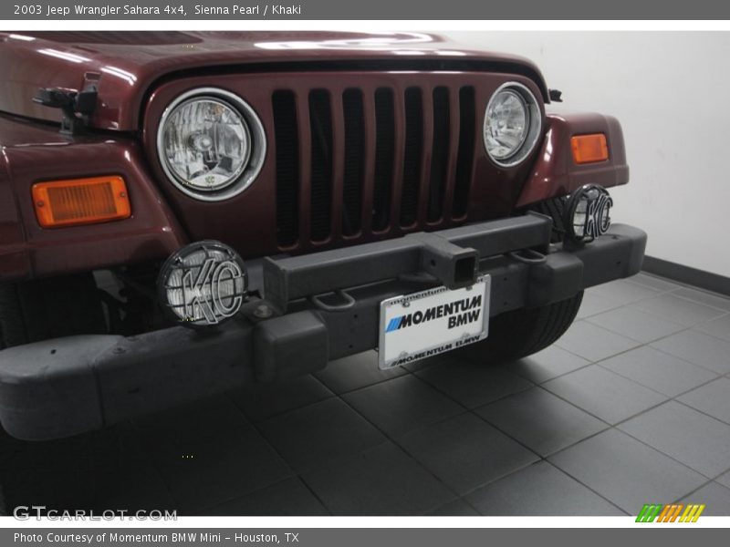 Sienna Pearl / Khaki 2003 Jeep Wrangler Sahara 4x4