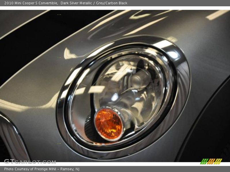 Dark Silver Metallic / Grey/Carbon Black 2010 Mini Cooper S Convertible