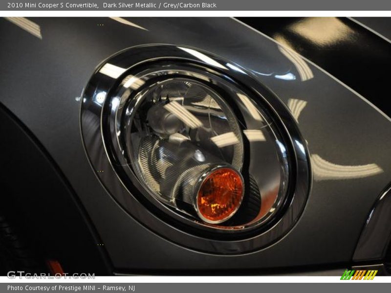 Dark Silver Metallic / Grey/Carbon Black 2010 Mini Cooper S Convertible
