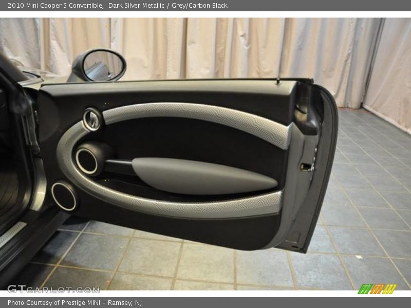 Dark Silver Metallic / Grey/Carbon Black 2010 Mini Cooper S Convertible