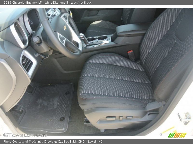 White Diamond Tricoat / Jet Black 2013 Chevrolet Equinox LT