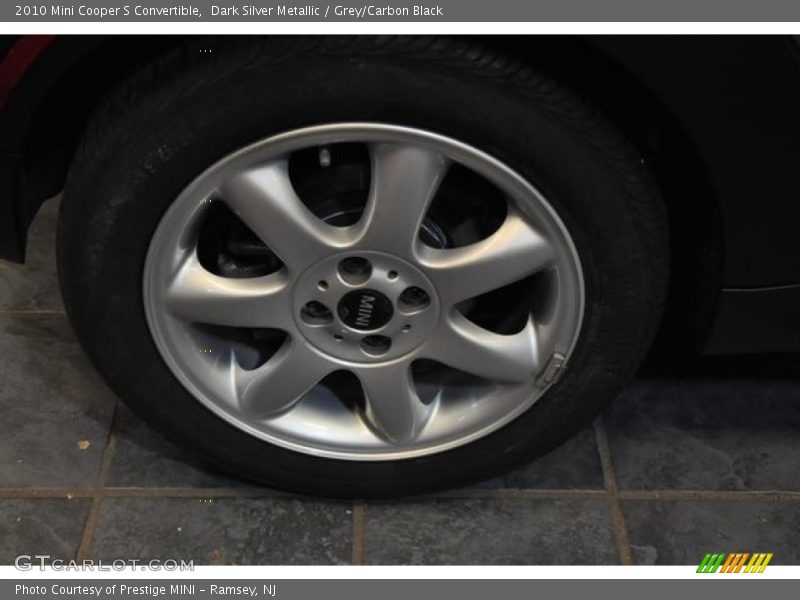 Dark Silver Metallic / Grey/Carbon Black 2010 Mini Cooper S Convertible