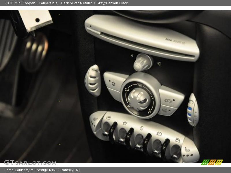 Dark Silver Metallic / Grey/Carbon Black 2010 Mini Cooper S Convertible