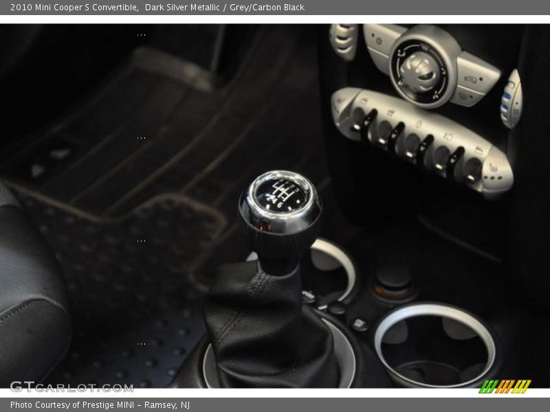 Dark Silver Metallic / Grey/Carbon Black 2010 Mini Cooper S Convertible
