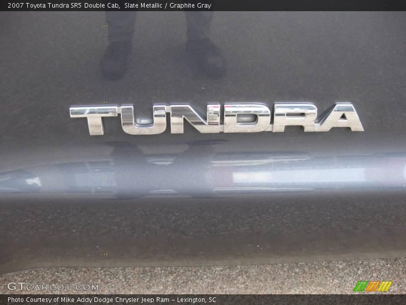 Slate Metallic / Graphite Gray 2007 Toyota Tundra SR5 Double Cab