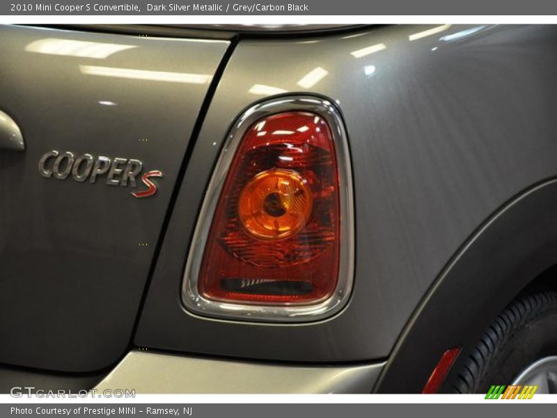 Dark Silver Metallic / Grey/Carbon Black 2010 Mini Cooper S Convertible