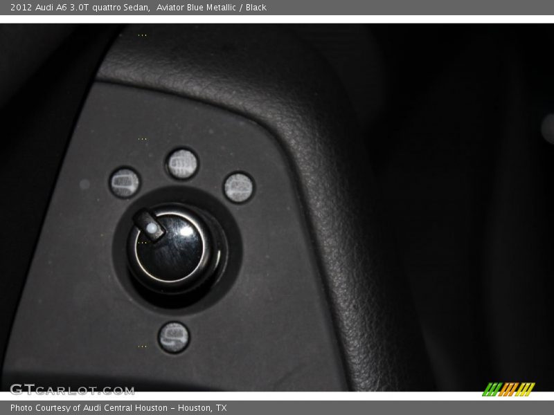 Aviator Blue Metallic / Black 2012 Audi A6 3.0T quattro Sedan