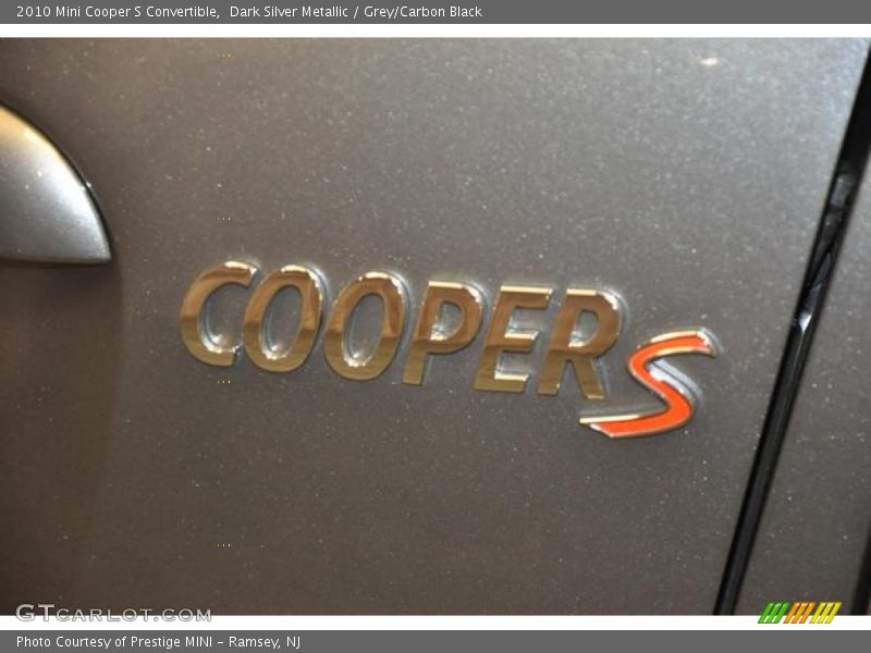 Dark Silver Metallic / Grey/Carbon Black 2010 Mini Cooper S Convertible