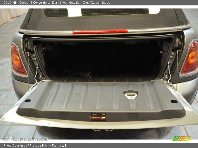 Dark Silver Metallic / Grey/Carbon Black 2010 Mini Cooper S Convertible