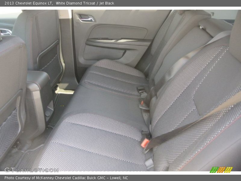 White Diamond Tricoat / Jet Black 2013 Chevrolet Equinox LT