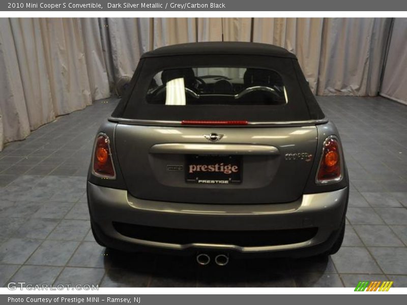 Dark Silver Metallic / Grey/Carbon Black 2010 Mini Cooper S Convertible