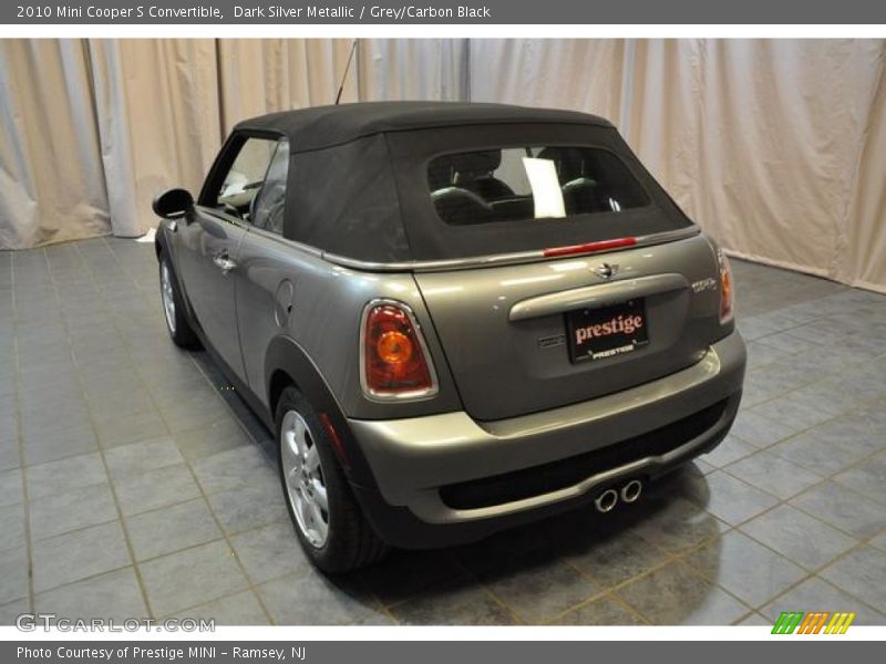 Dark Silver Metallic / Grey/Carbon Black 2010 Mini Cooper S Convertible