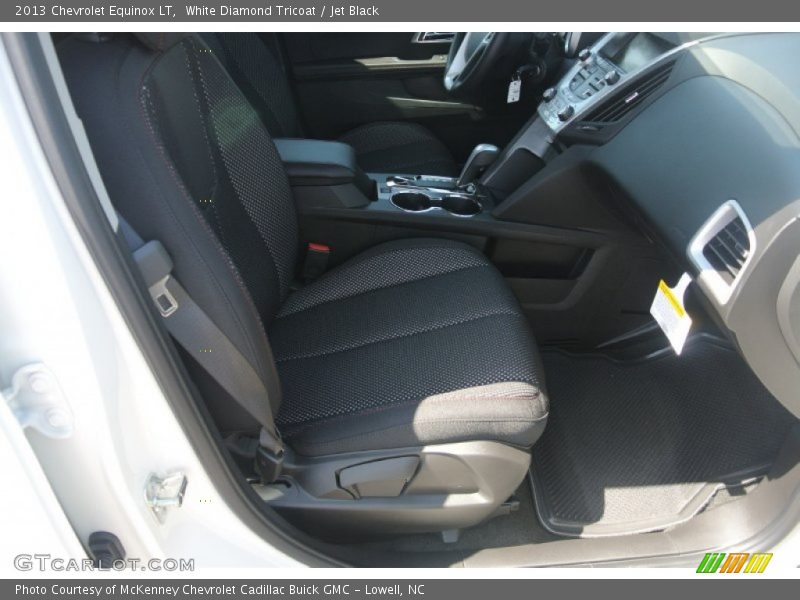 White Diamond Tricoat / Jet Black 2013 Chevrolet Equinox LT