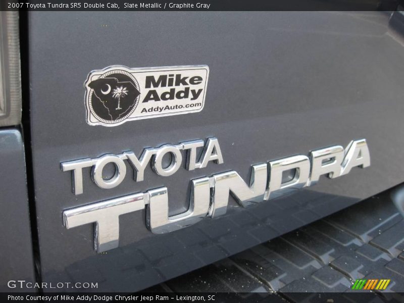 Slate Metallic / Graphite Gray 2007 Toyota Tundra SR5 Double Cab