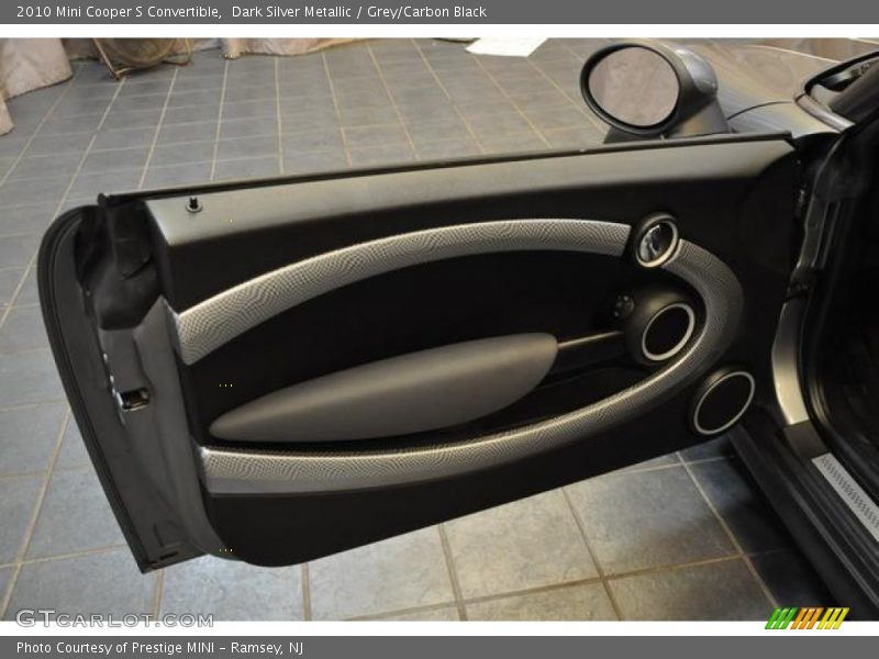 Dark Silver Metallic / Grey/Carbon Black 2010 Mini Cooper S Convertible