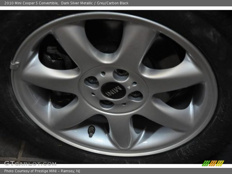 Dark Silver Metallic / Grey/Carbon Black 2010 Mini Cooper S Convertible