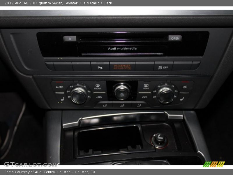 Aviator Blue Metallic / Black 2012 Audi A6 3.0T quattro Sedan