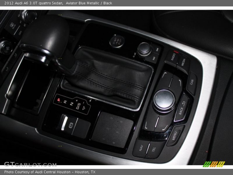 Aviator Blue Metallic / Black 2012 Audi A6 3.0T quattro Sedan