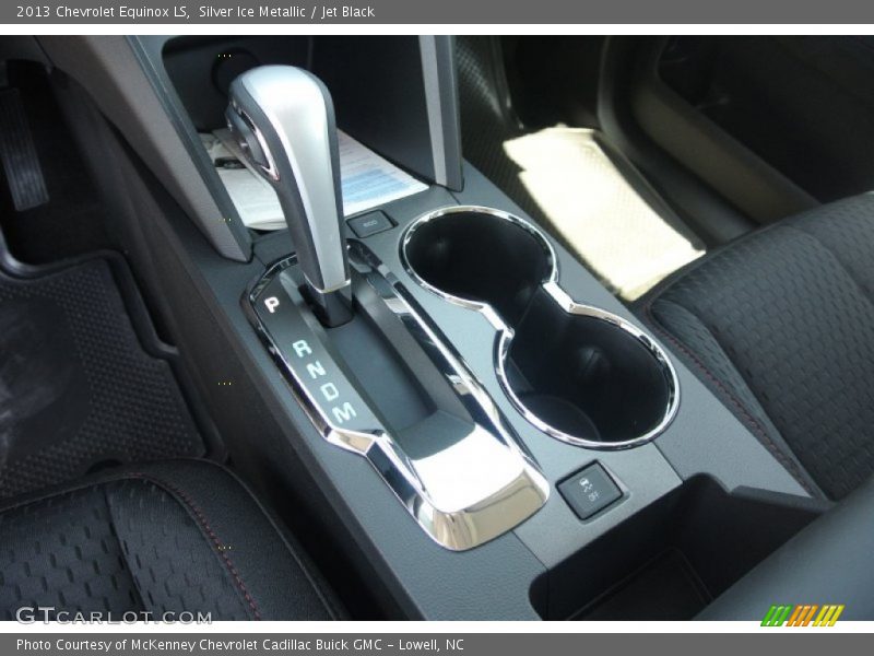 Silver Ice Metallic / Jet Black 2013 Chevrolet Equinox LS