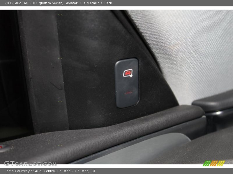 Aviator Blue Metallic / Black 2012 Audi A6 3.0T quattro Sedan