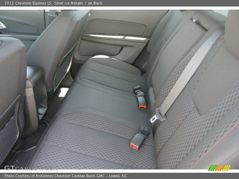 Silver Ice Metallic / Jet Black 2013 Chevrolet Equinox LS