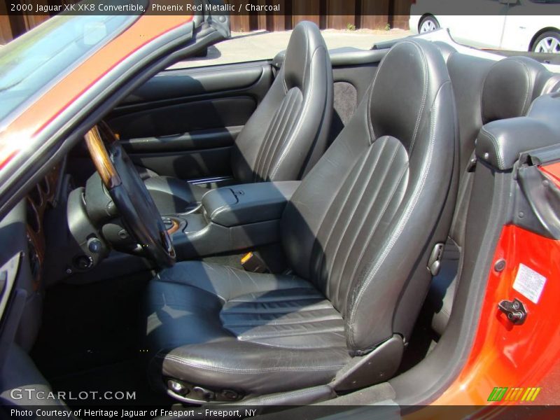 Phoenix Red Metallic / Charcoal 2000 Jaguar XK XK8 Convertible