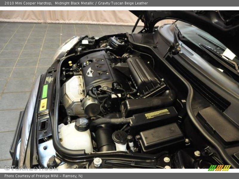 Midnight Black Metallic / Gravity Tuscan Beige Leather 2010 Mini Cooper Hardtop