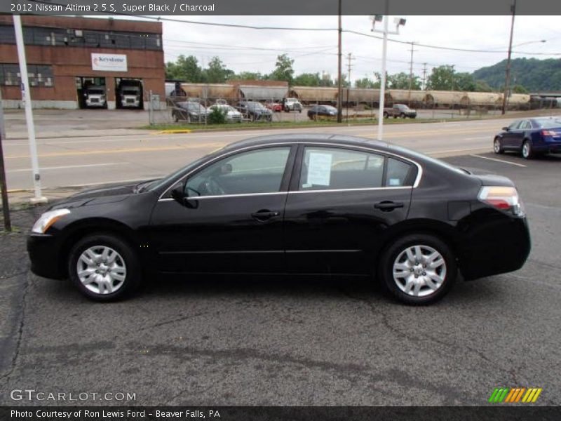 Super Black / Charcoal 2012 Nissan Altima 2.5 S
