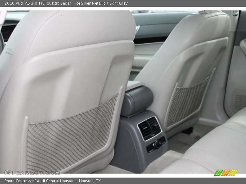 Ice Silver Metallic / Light Gray 2010 Audi A6 3.0 TFSI quattro Sedan