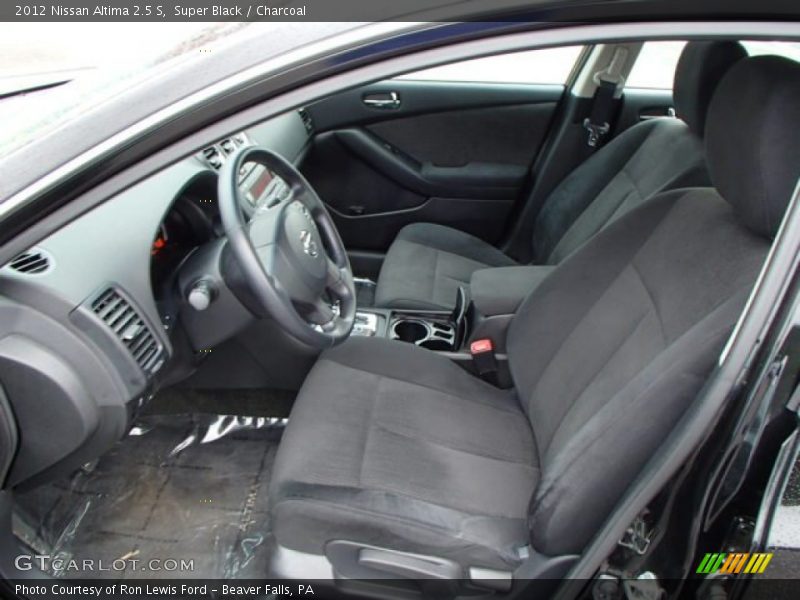 Super Black / Charcoal 2012 Nissan Altima 2.5 S