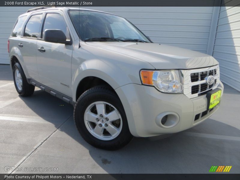 Light Sage Metallic / Stone 2008 Ford Escape XLS