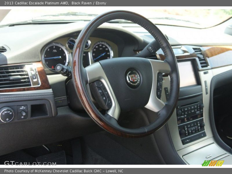 Black Raven / Ebony 2013 Cadillac Escalade Platinum AWD