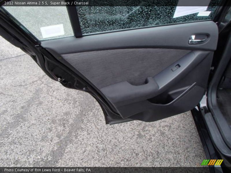 Super Black / Charcoal 2012 Nissan Altima 2.5 S