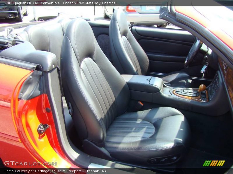 Phoenix Red Metallic / Charcoal 2000 Jaguar XK XK8 Convertible