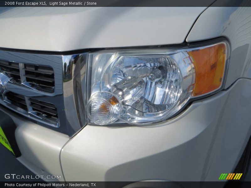 Light Sage Metallic / Stone 2008 Ford Escape XLS